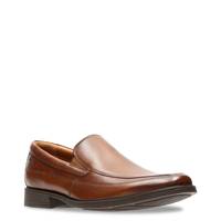 Men's Tilden Free Loafer DARK TAN LEATHER view