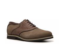 Burlington Nubuck Saddle Oxford Taupe/Brown view