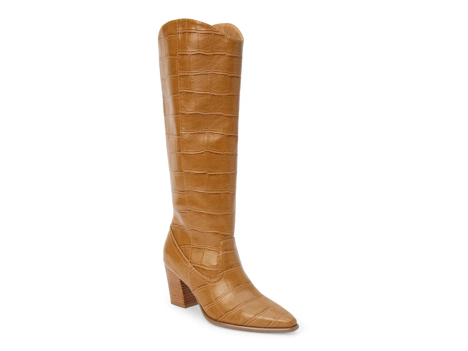 Coconuts By Matisse Kirby Boot In Tan Croc Print