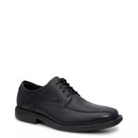Men's Style Leader 2 Wide Width Oxford BLACK LEATHER WIDE view