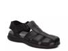 Gaston Fisherman Sandal Black view