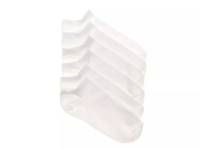 Women's No Show Liners - 6 Pack White view