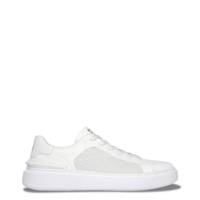 Hollows Sneaker by Skechers White Leather view