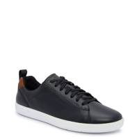 Men's Grand Plus Crosscourt Sneaker BLACK/BLACK LEATHER view