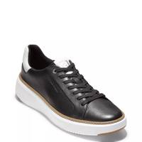 Men's GrandPro Topspin Sneaker Black Leather view
