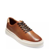 Men's GrandPro Rally Laser Cut Sneaker BRITISH TAN LEATHER view