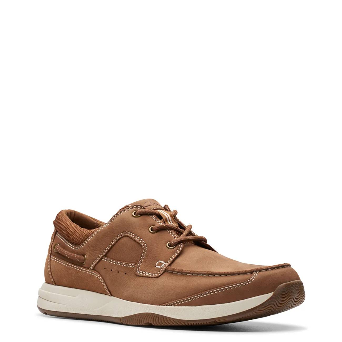Clarks Men's Sailview Lace Wide Width Boat Shoe