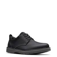 Men's Eastridge Low Oxford BLACK LEATHER WIDE view