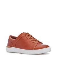 Men's Benji Wide Width Sneaker TAN LEATHER view