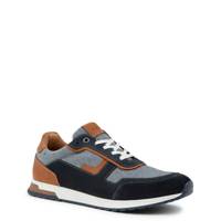 Men's Boost Sneaker BLUE BROWN COMBO view