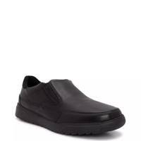 Bronson Wide Width Slip-On Shoe BLACK LEATHER WIDE view