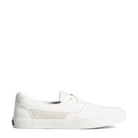 Men's SeaCycled Bowery Boat Shoe Sneaker WHITE view