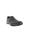 Men's Get Your Kicks Slip-Ons Wide BLACK LEATHER WIDE view