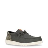 Men's Wally Funk Block Print Slip-On BLACK/EGRET view