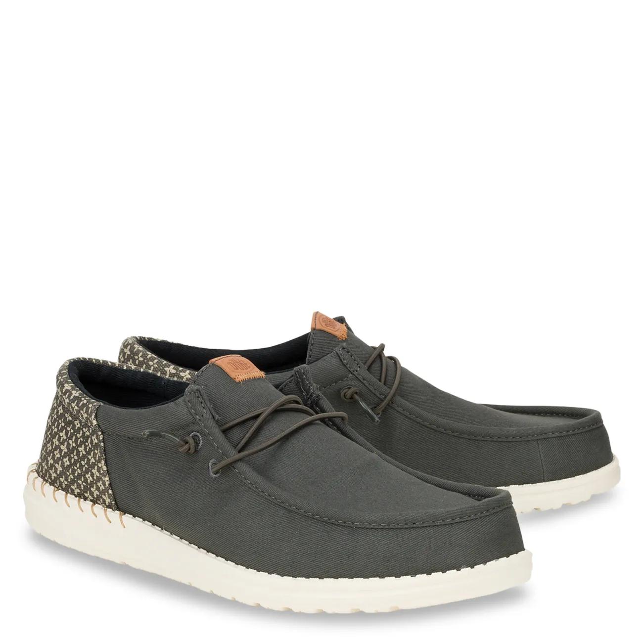 Men's Wally Funk Block Print Slip-On