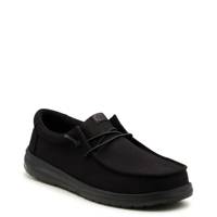 Men's Wally Wide Width Moc Toe Slip-on TRIPLE BLACK WIDE view