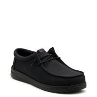 Men Wally Wide Width Moc Toe Slip-On TRIPLE BLACK WIDE view