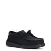 Men's Wally Work Class Wide Width Slip-On ALL BLACK WIDE view