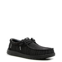 Men's Wally Stretch Sox Slip-on Shoe BLACK/BLACK view