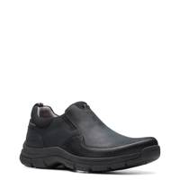 Women's Walpath Step Waterproof Slip-On BLACK LEATHER view