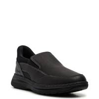 Men's Craftwell Step Slip-On BLACK LEATHER WIDE view