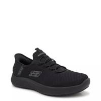 Men's Hands Free Slip-ins Work: Summits - Colsin Wide Width Sneaker BLACK WIDE view