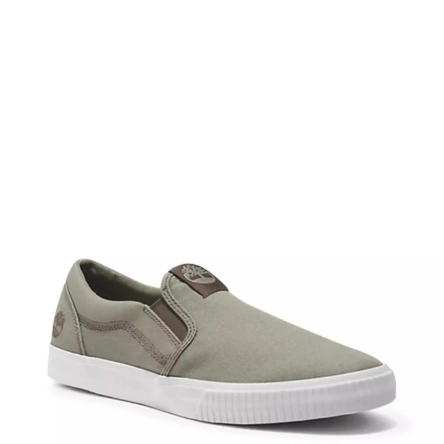 Timberlands Mylobay Green Slip On Canvas Shoes Men\'s 10.5 TIMBERLAND - Sneakers slip-on uomo Mylo Bay - TB0A664SER9  main image 3
