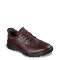 Men's Hands Free Slip-Ins Garza Langston Arch Fit Sneaker RED/BROWN view