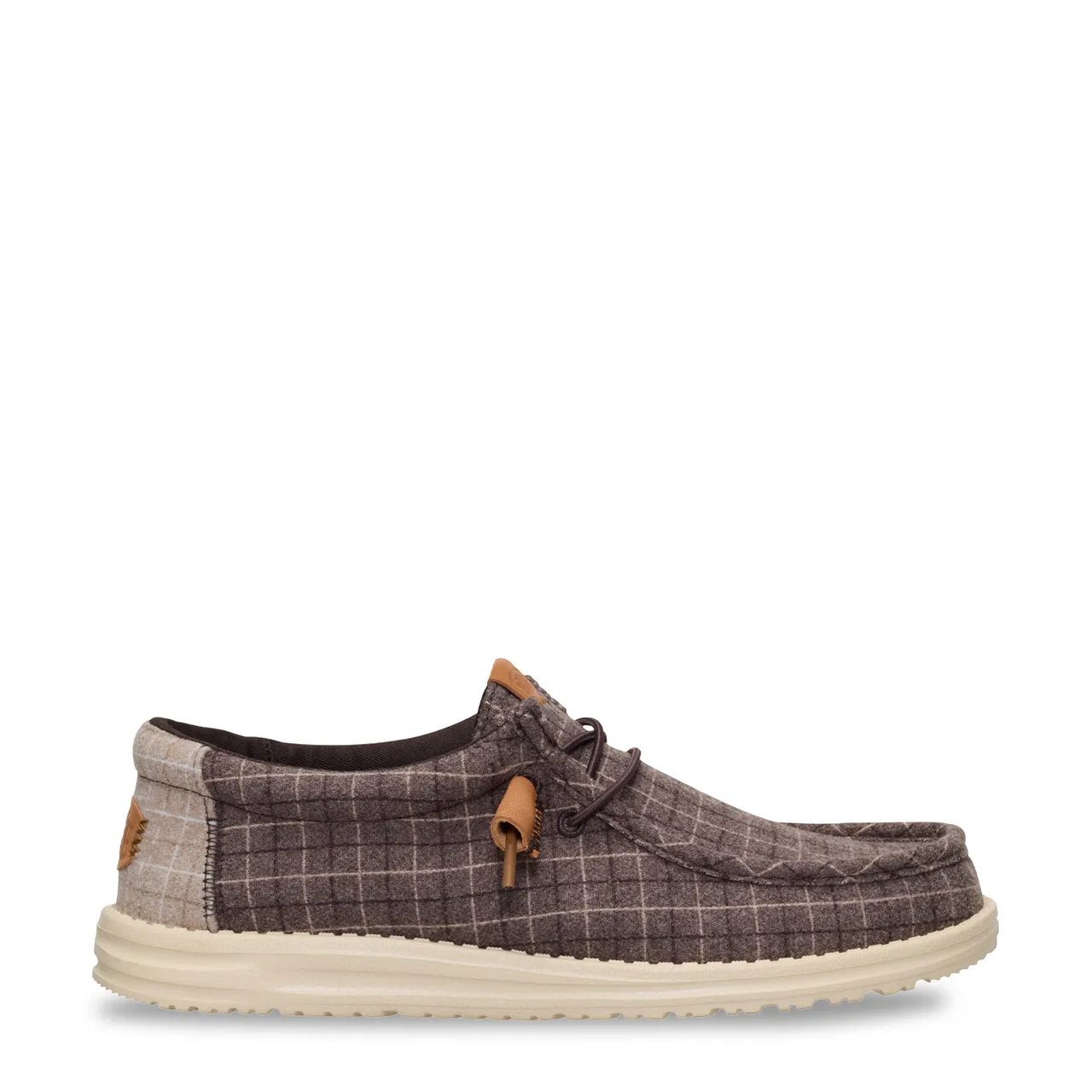 Men's Wally Plaid Cord Slip-On