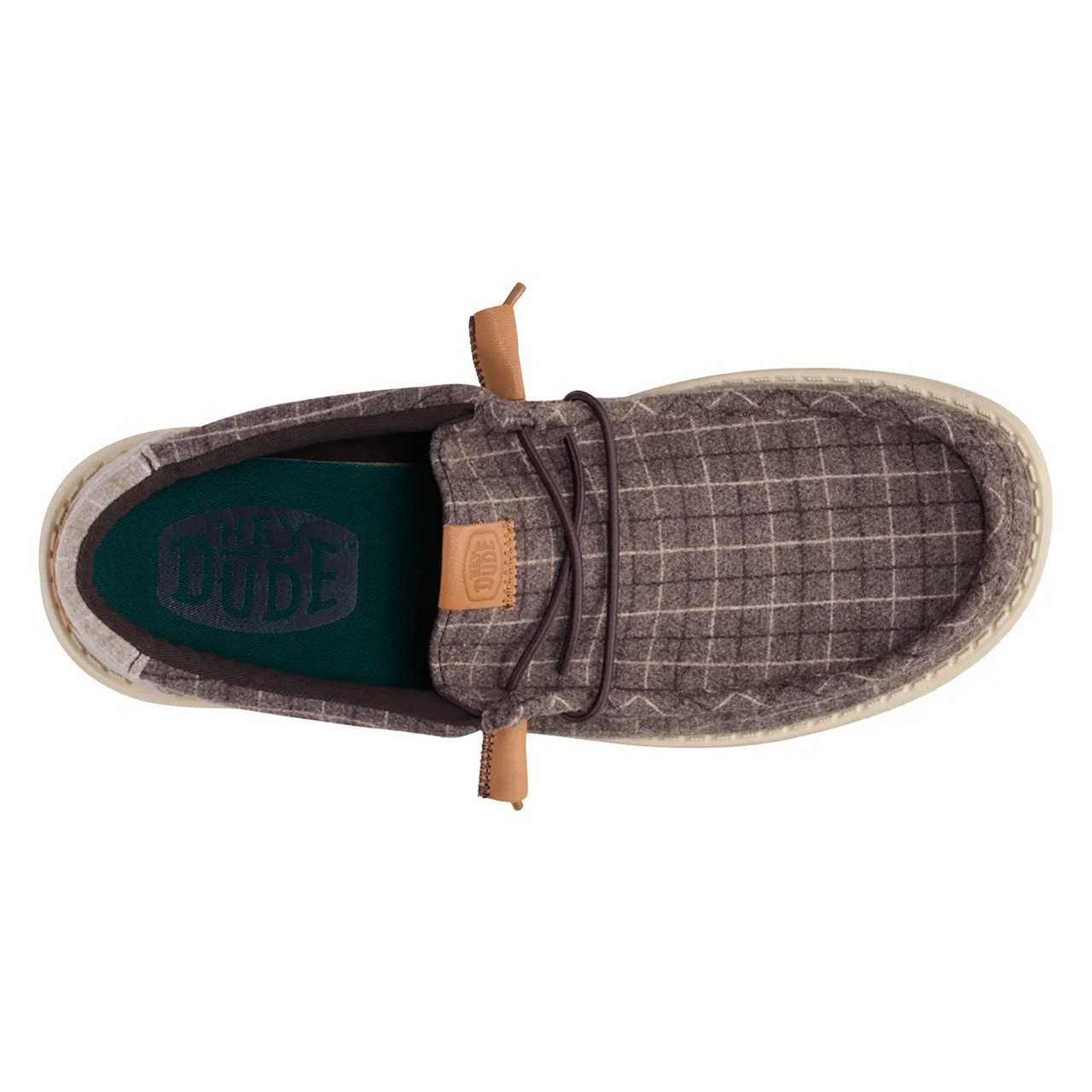 Men's Wally Plaid Cord Slip-On