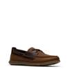 Men's Flexway 2Eye Wide Width Loafer BROWN NUBUCK view