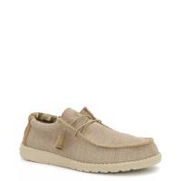 Men's Wally Sox Moc Toe Slip-On Beige view