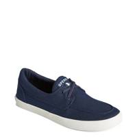Men's SeaCycled Bowery Boat Shoe Sneaker NAVY view