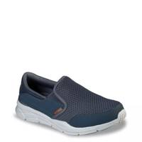Men's Equalizer 4.0 Extra Wide Slip-On Sneaker CHARCOAL/ORANGE EXTRA WIDE view