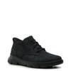 Men's Hands Free Slip-ins Relaxed Fit: Arch Fit Garza - Ridley Extra Wide Chukka Boot BLACK LEATHER view