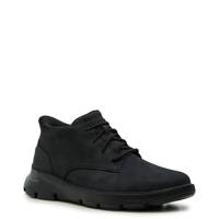 Men's Hands Free Slip-ins Relaxed Fit: Arch Fit Garza - Ridley Extra Wide Chukka Boot BLACK LEATHER view