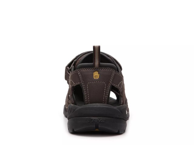 FOREBAY Teva Mens Brown and Black Sandals Size 10 Teva Forebay Fisherman Men main image 3
