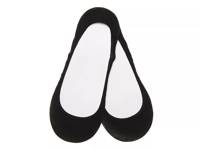 Cotton Women's No Show Liners - 2 Pack Black view