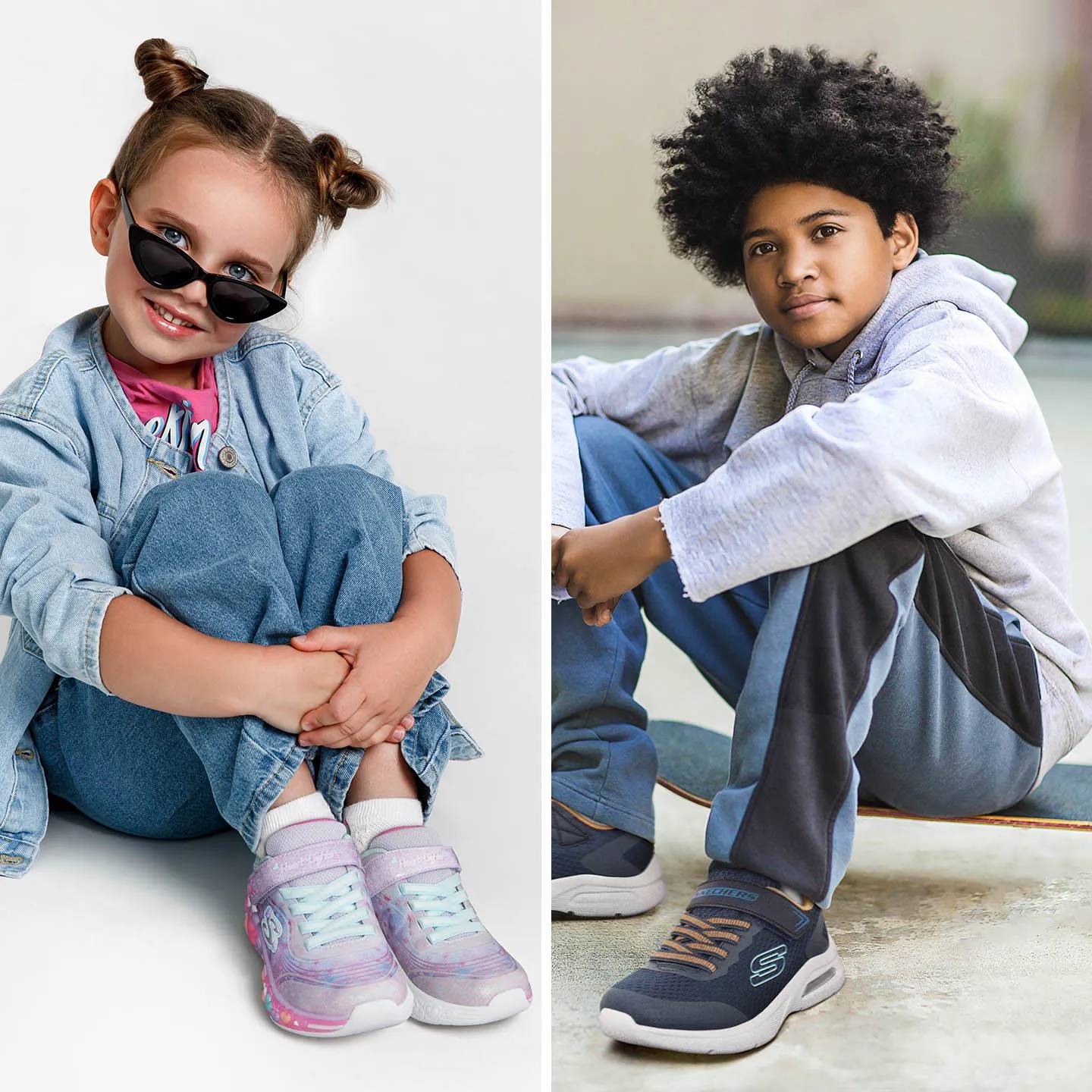 Click to shop Kids' Skechers