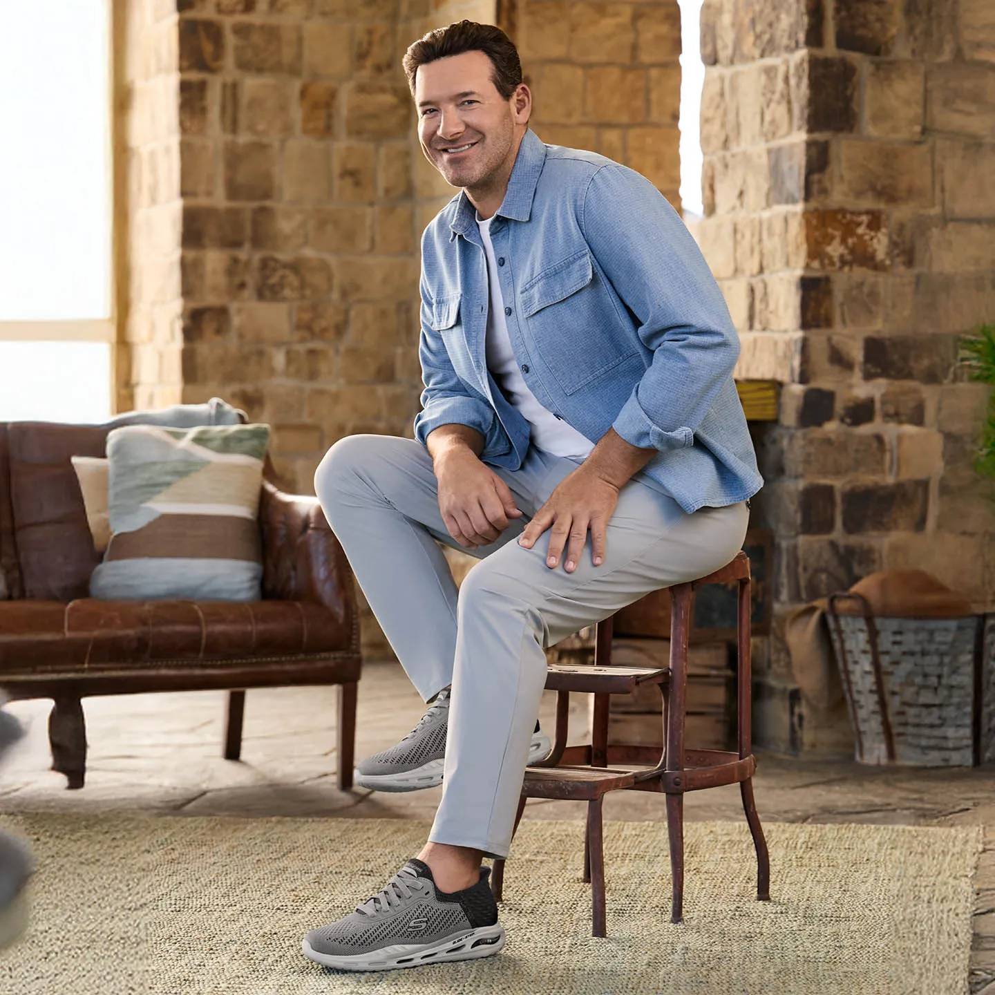 Click to shop Men's Skechers