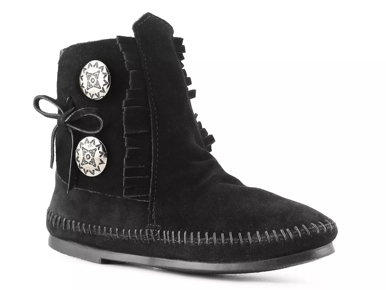 Two Button Western Bootie