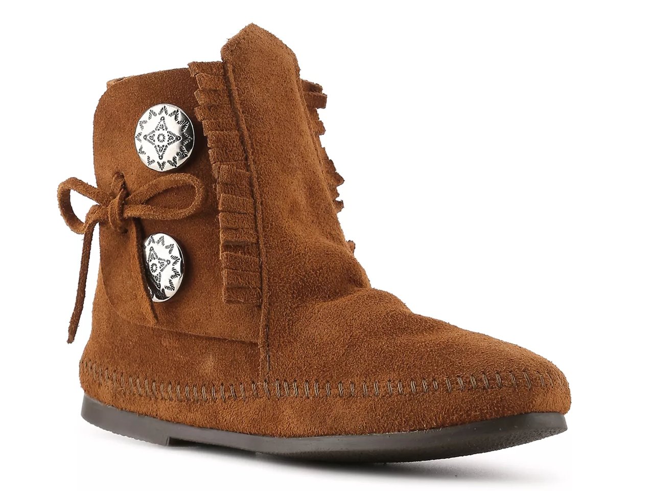 Two Button Western Bootie