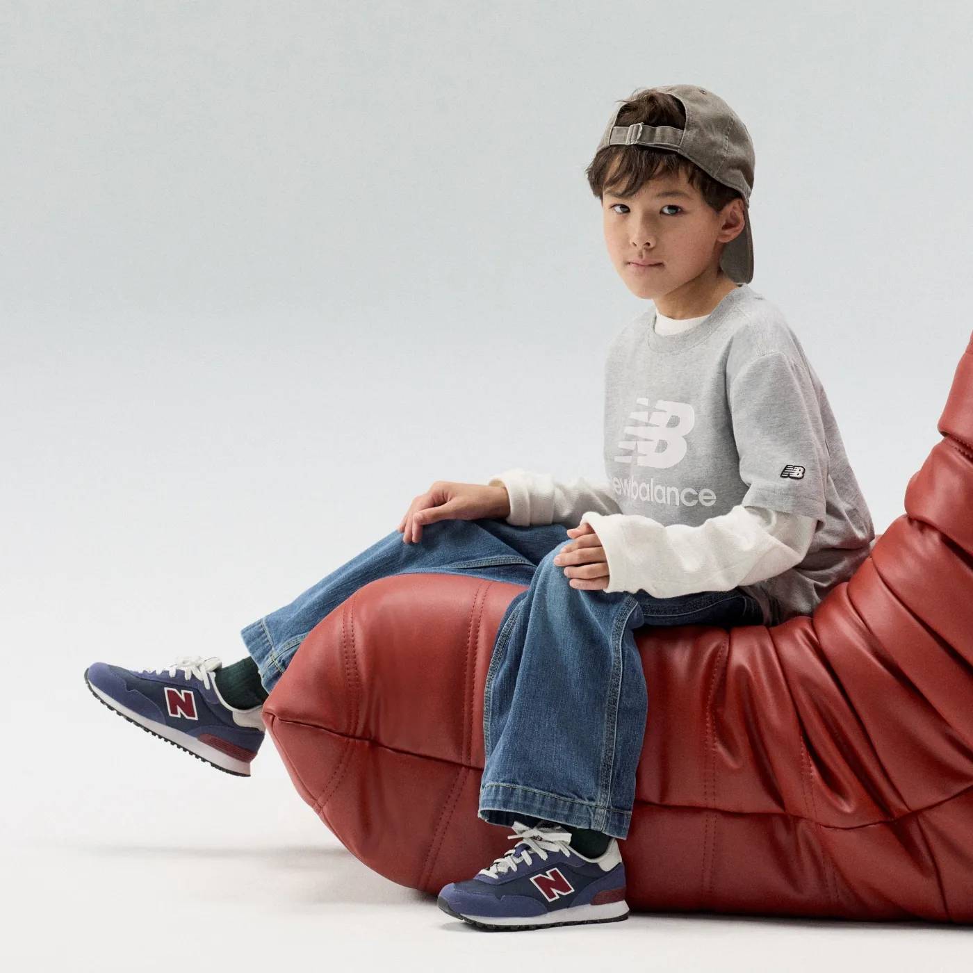 Click to shop kids' New Balance shoes