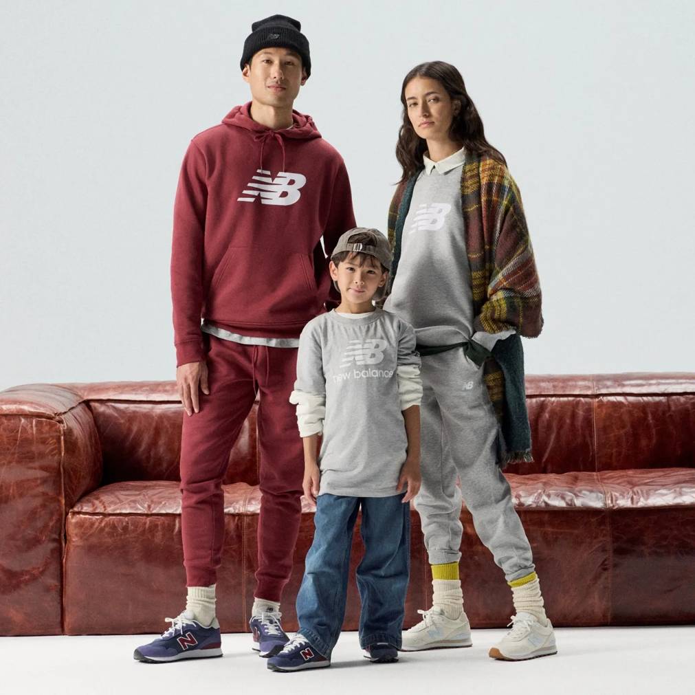 Click to shop New Balance retro sneakers for the family