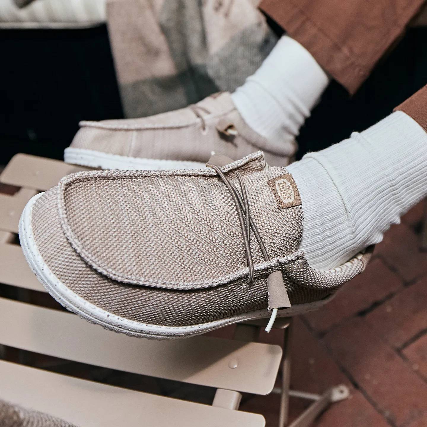 Click to shop the HeyDude Wally at DSW Designer Shoe Warehouse.