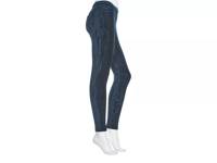 Corduroy Women's Leggings Dark Blue view
