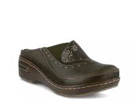 Chino Clog Olive Green view