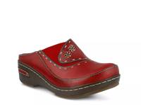Chino Clog Red view