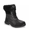 Men's Butte Tall Waterproof Winter Boot Black Leather view