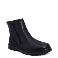 Men's Commuter Waterproof Winter Boot Black Leather view